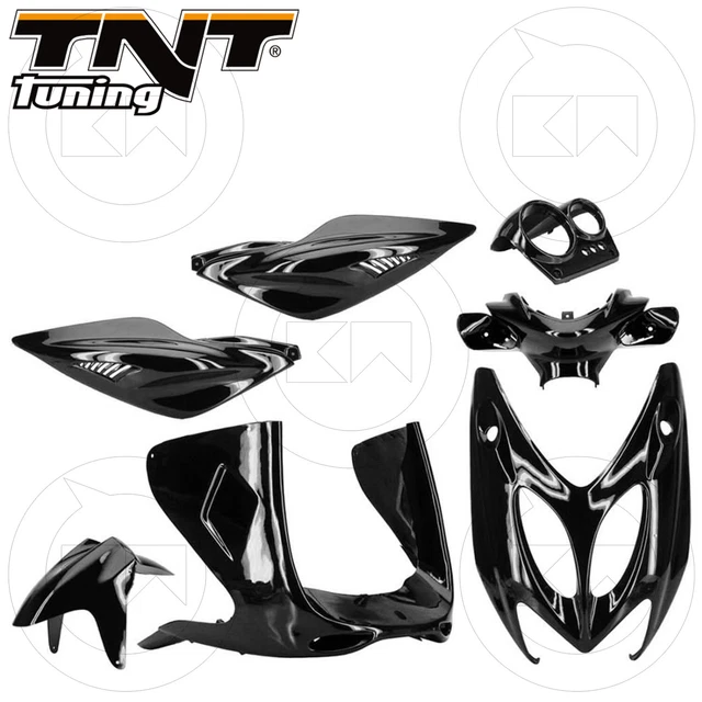 Carenage MBK 50 Nitro / Aerox - Garde boue avant (Noir) pas cher