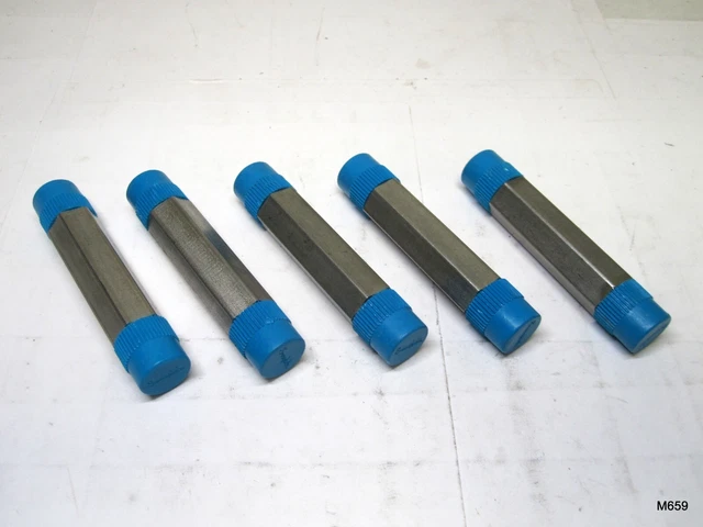5-QTY 1/4 MNPT x 3" Long 316SS Hex Pipe Nipple Swagelok SS-4-HLN-3.00