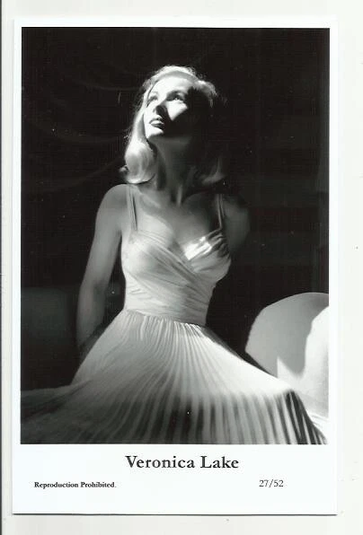 (Bx22) Veronica Lake Swiftsure Photo Postcard (27/52) Filmstar Pin Up Glamor