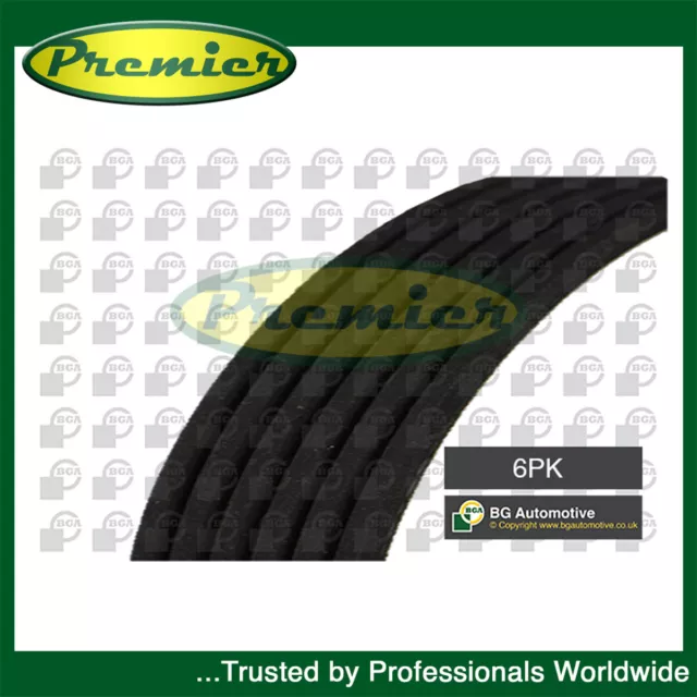 Premier V Ribbed Drive Belt Fits Yaris Verso 80 350Z ZX 028260849H