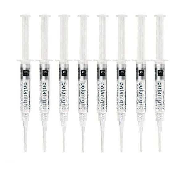 Genuine SDI Polanight (Pola Night) Teeth Whitening Gel 22% 8 Syringes 1.3g Genuine SDI Polanight (Pola Night) Teeth Whitening Gel 22% 8 Syringes 1.3g