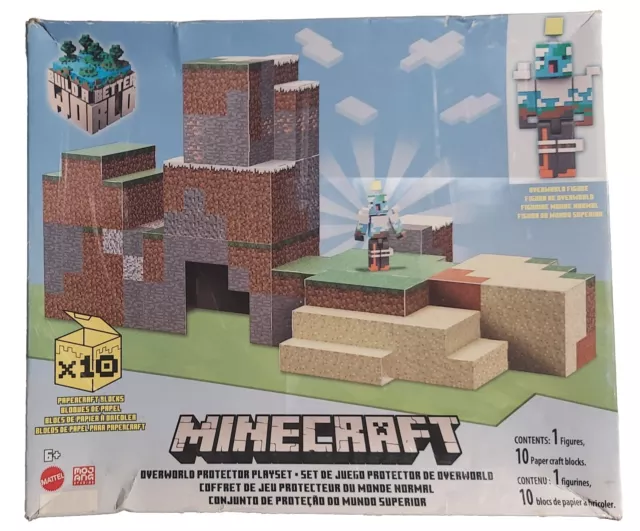 Minecraft Zombie Papercraft (3) Sheet Figure Bundle 16703B5-3