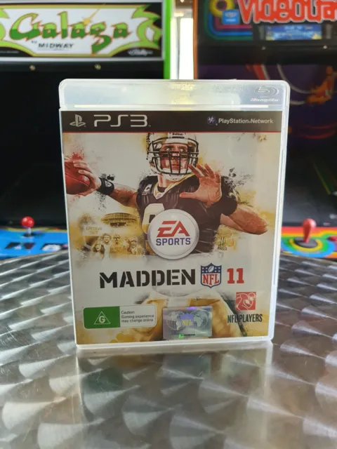 Madden NFL 11 - Sony Playstation 3 PS3 Game - With Manual