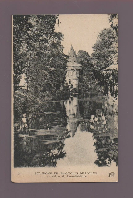 Aux environs de BAGNOLES DE L'ORNE - Château du Bois de Maine   (K8684)