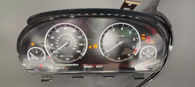 Orig BMW 5er-7er X3 X4 Tacho Kombiinstrument mph km/h Benzin 9387579