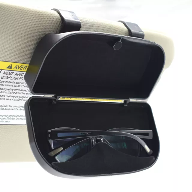 Universal Car Sun Visor Clip Mount Eye Glasses Case  Holder  Accessories Storage