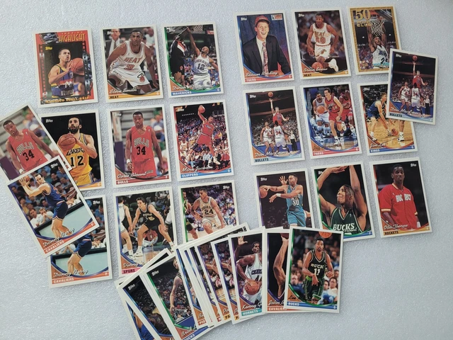 1993-94 NBA TOPPS Basketball - Pick Your Card From the Base Set #1 To ...