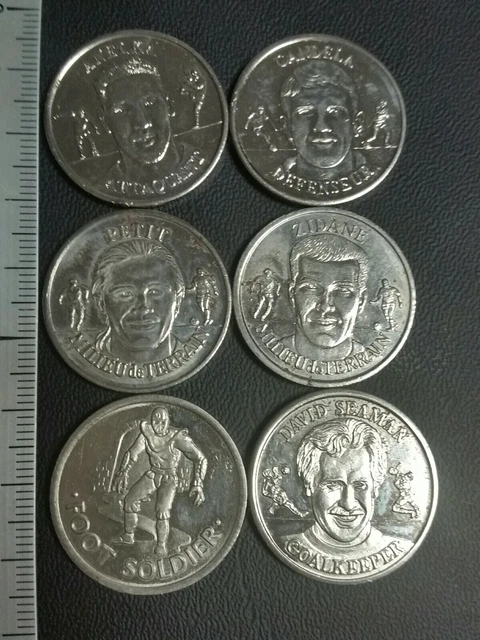 La Collection Officielle des Médailles Équipe de France 1999. DUGARRY Attaquant
