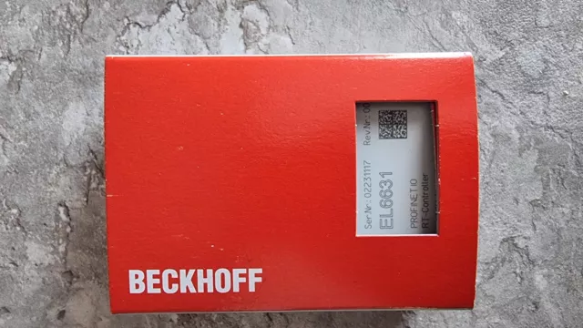 EL6631 EtherCAT Terminal, 2-port communication interface, PROFINET RT, controler