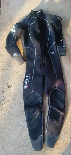 mares pioneer 5 wetsuit she dives sz 1
