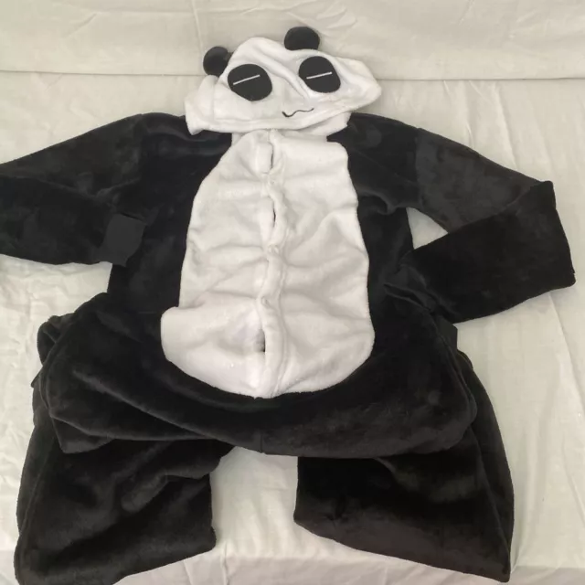 Panda￼ Cosplay Costume Charmander Fleece Pajama "Newcosplay" Adult Small￼