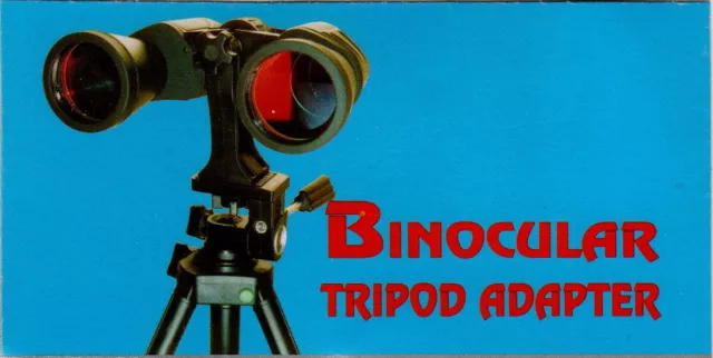 NEW, Sturdy Tripod Adapter For Porro Prism Binoculars, Shipped Quickly From USA