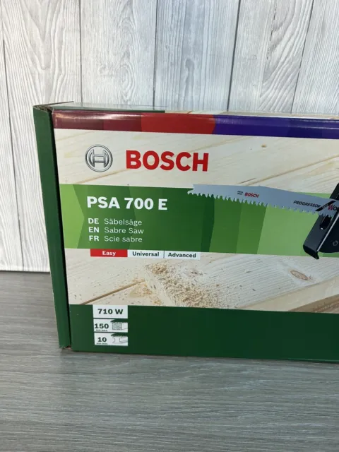 Sierra recíproca Bosch eléctrica madera metal corte agarre suave 710W 240V nuevo hágalo usted mismo 2