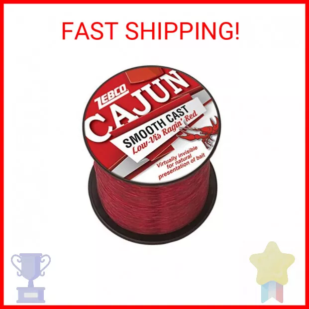 CAJUN RED CAST Fishing Line 6 lb, 10 lb, 12 lb, 14 lb, 17 lb, 20, 1/4LB  SPOOL $9.99 - PicClick