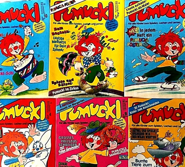 Comic zum raussuchen PUMUCKL Die erste PUMUCKL Zeitschrift der Welt Nr.1 -10/86