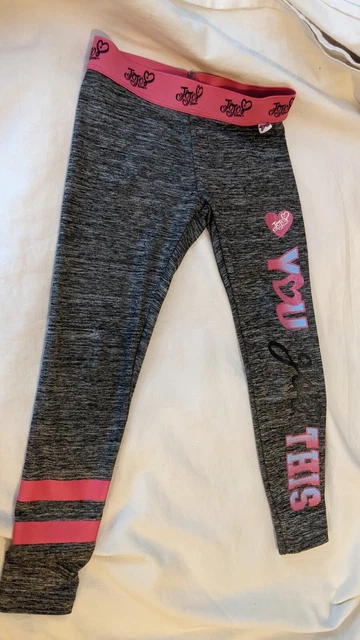 NEW JOJO SIWA Girls Leggings Age 7 8 Dance Gym Bow Primark Official Licensed 7.99 PicClick UK