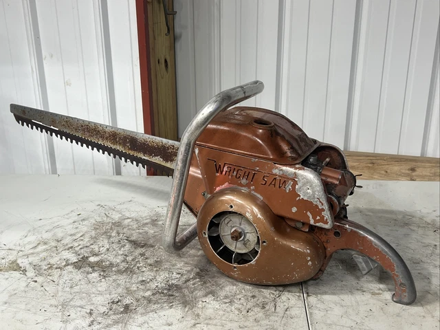 Vintage Used Wright Chainsaw Saw (FFF) Vintage Used Wright Chainsaw Saw (FFF)