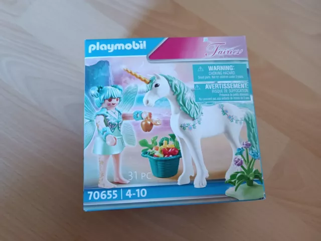 Playmobil Einhorn mit Fütter-Fee - 70655