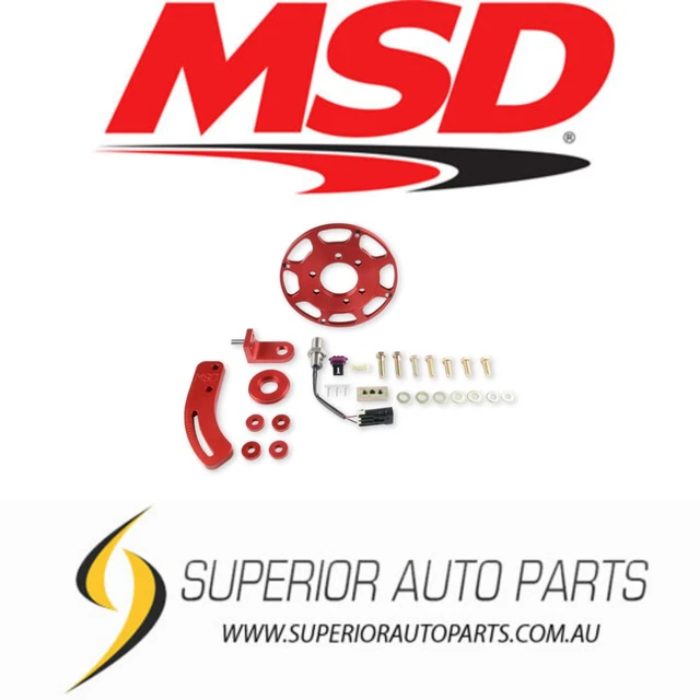 MSD CRANK TRIGGER Wheel Kit Flying HallEffect SBC 7 in