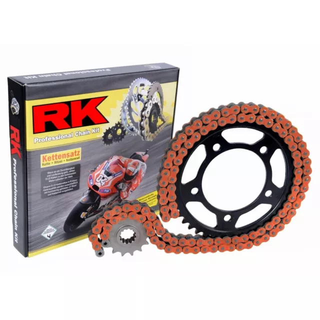 KIT TRASMISSIONE CATENA RK 520XSO2 ORR per KTM 150 EXC 2020-2021