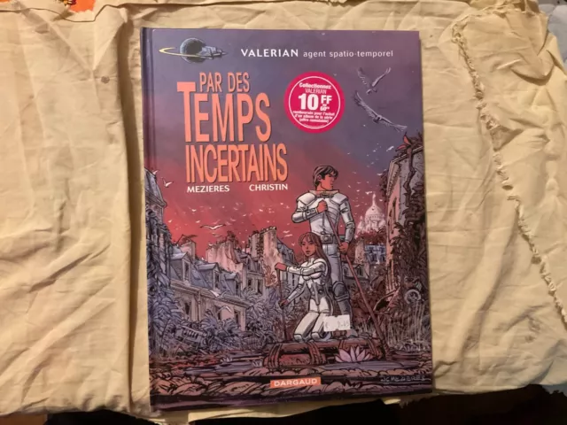 valerian agent spatio temporel par des temps incertain dargaud