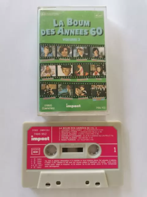 ancienne cassette audio vintage k7 LA DANSE DES CANARDS version originale  chanté