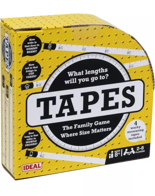 Ideal Tapes Measuring Game Family Party Age 8+