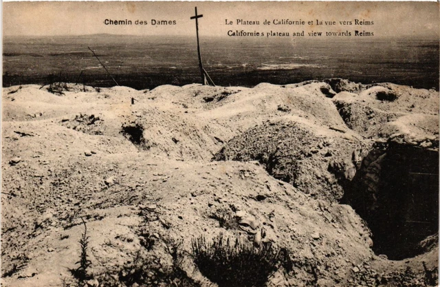 CPA Militaire, Le Chemin des Dames - Le Plateau de Californie (277878)
