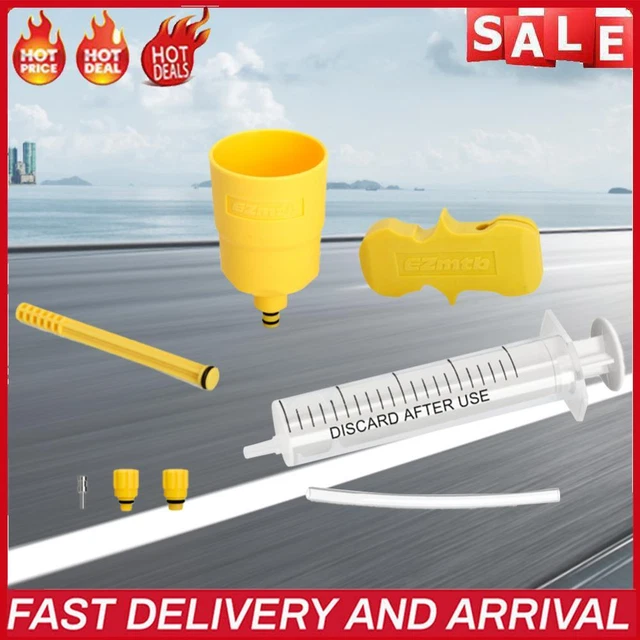 Bicycle Brake Oil Bleed Kit Easy To Use Funnel Oil Stopper for SHIMANO