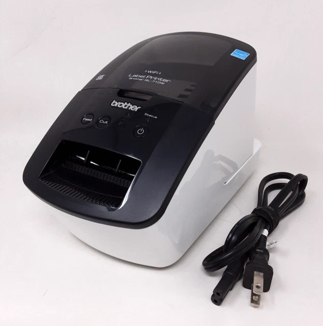 Brother QL-710W USB Wi-Fi Wireless 300dpi High-Speed Label Thermal Printer