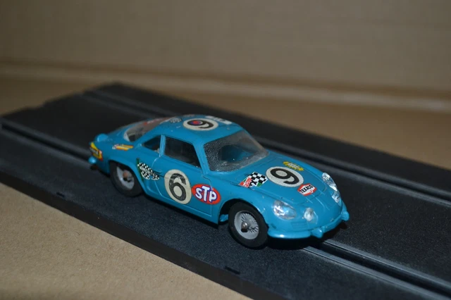 Voiture Slot Circuit Jouef - Alpine 3000 N°3 Bleue - Échelle 1/43 - Occasion