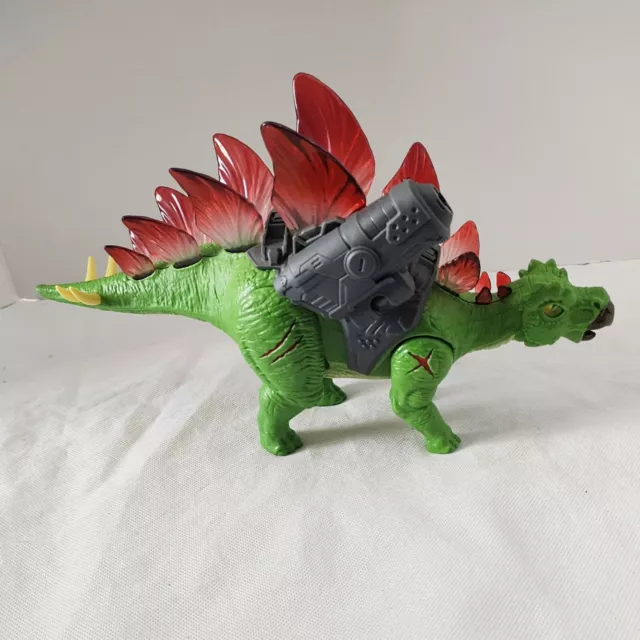 Zuru Robo Alive Dino Wars Stegosaurus Ilumina Rugidos Caminatas Probado y Funcionando