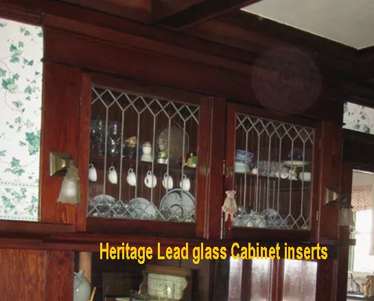 Genuine Leaded Glass Heritage Cabinet Inserts