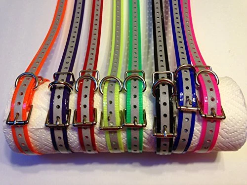 SportDOG Compatible 3/4 Inch Reflective Replacement Dog Collar Strap Made in USA