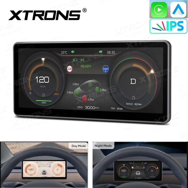 HEAD UP DISPLAY LCD Instrument Panel Cluster Dashboard For Tesla Model