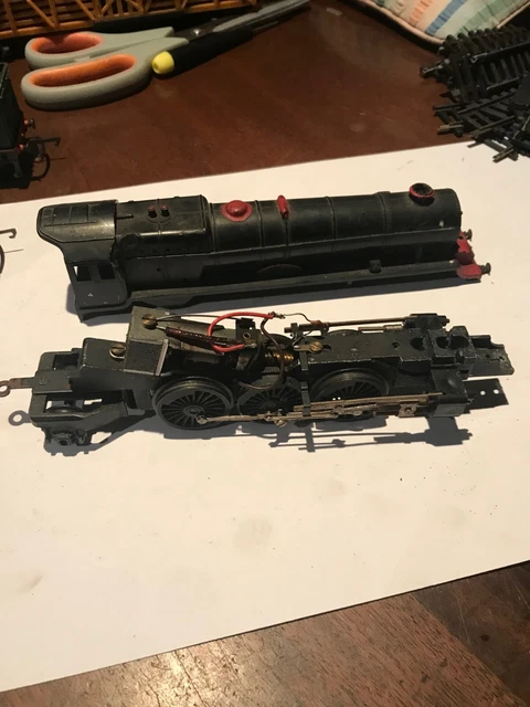 TRIANG R50 PRINCESS Elizabeth. Black with see through wheels and full ...