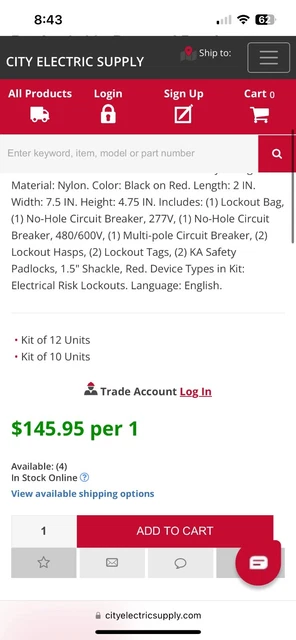 Brady Portable Lockout tag out kit.  2 locks, 2 hasp, 2 tags, and bag new