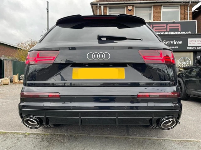 AUDI Q7 2016 RSQ7 Style Rear Diffuser Body Kit £595.00 - PicClick UK