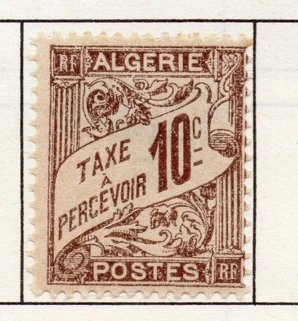 Algeria 1924 Early Issue Fine Mint Hinged 10c. 170527