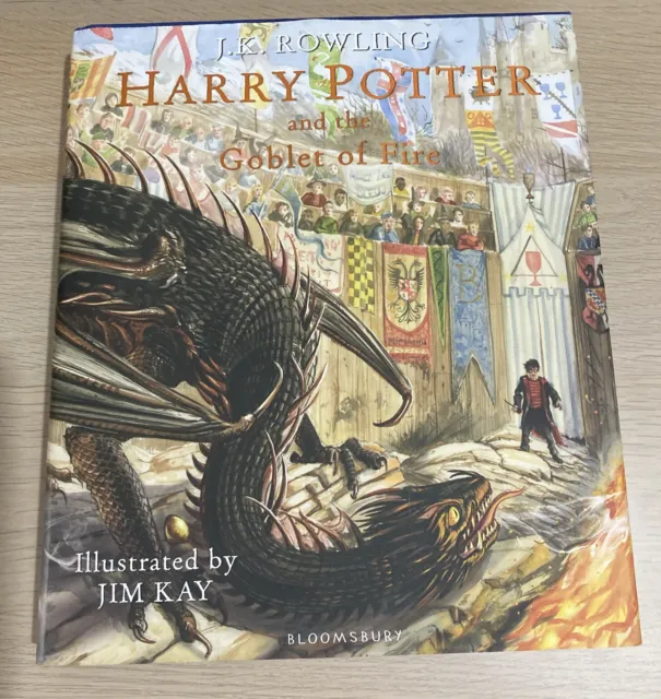 Harry Potter and the Goblet of Fire Illustrated Edition Hardcover