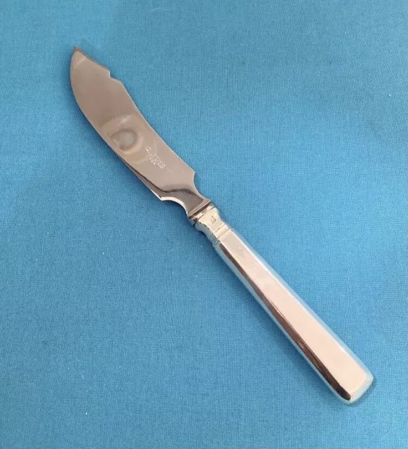 Couteau à fromage ERCUIS modèle SÉQUOIA métal argenté couvert service 20cm