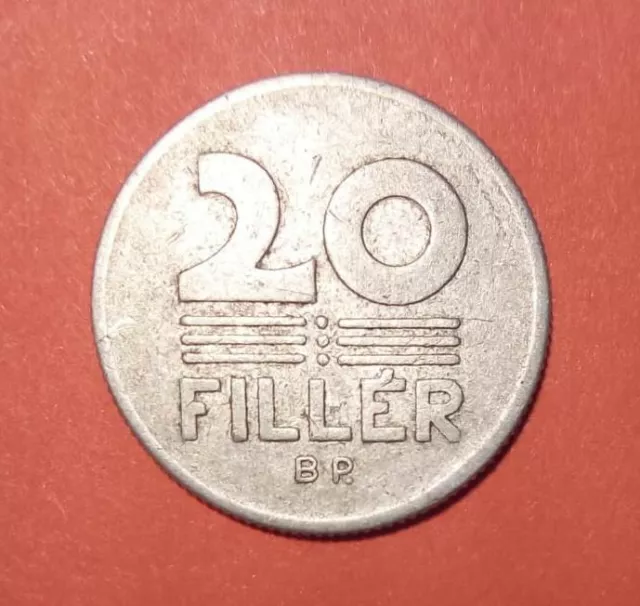 Münze:  20 Filler 1969,BP. Magyar Nepköz Tarsasag,Ungarn,Umlaufmünze,Zust.s.Foto