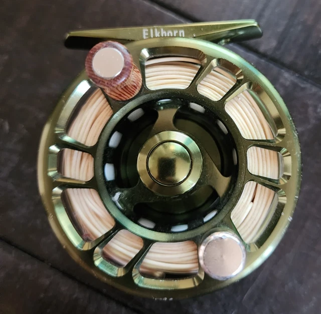elkhorn t1 fly reel Einarsson Plus Series  Yellowstone Angler ideal for Brookies Euro Averon Fly Reel