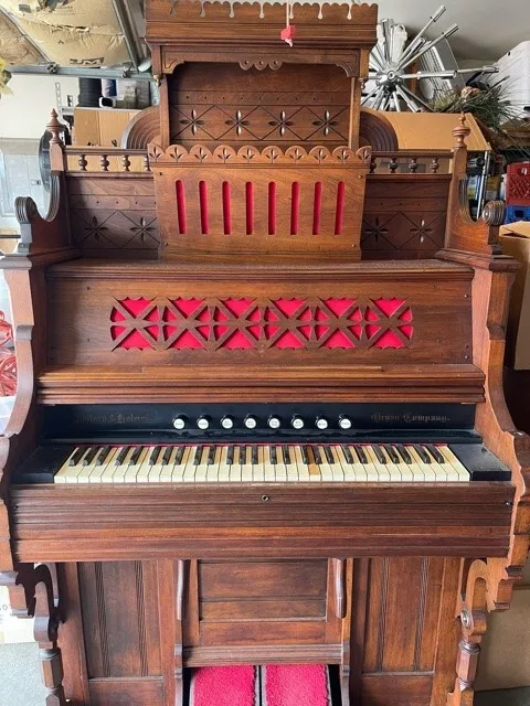 RARE ~ Whitney & Holmes Pump Organ Circa 1975 ~ Works! See Video