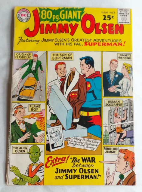 80 (Eighty) Page Giant #2 - Jimmy Olsen, DC Comics (September 1964)