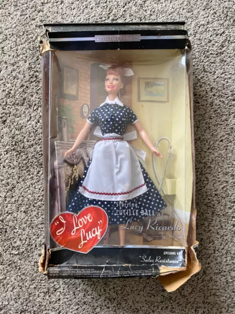 I Love Lucy Collectors Edition Barbie Episode 45 “Sales Resistance” B3451
