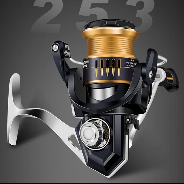 1 Luya Métal Roue de rotation Moulinet de pêche en mer Caster Moulinet de pêche 4