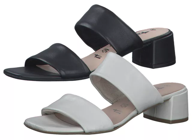Tamaris Mules Femmes Cuir Longe Monochromer Look 1-27223-20