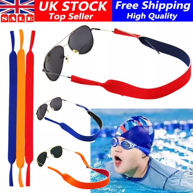 1/5PCS Floating Foam Sports Strap Glasses /Sunglasses / Adjustable 3 COLOURS