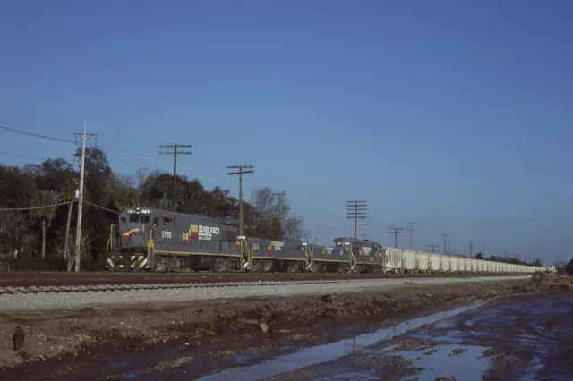 Sbd 5795 & 2 Twin Slug Sets Tampa Action 1986 Seaboard System  Original Slide